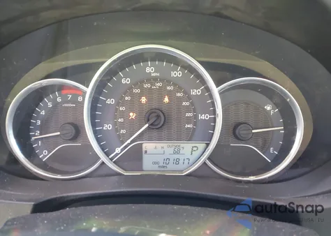 2016 Toyota Corolla Le из США, поврежденный, VIN 2T1BURHE9GC532798